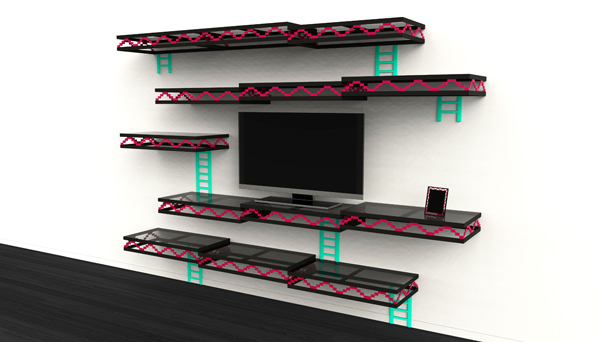 Estantería Donkey Kong Estantería Donkey Kong