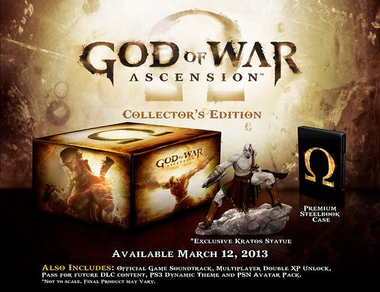 Edición especial God of War Ascension Edición especial God of War Ascension