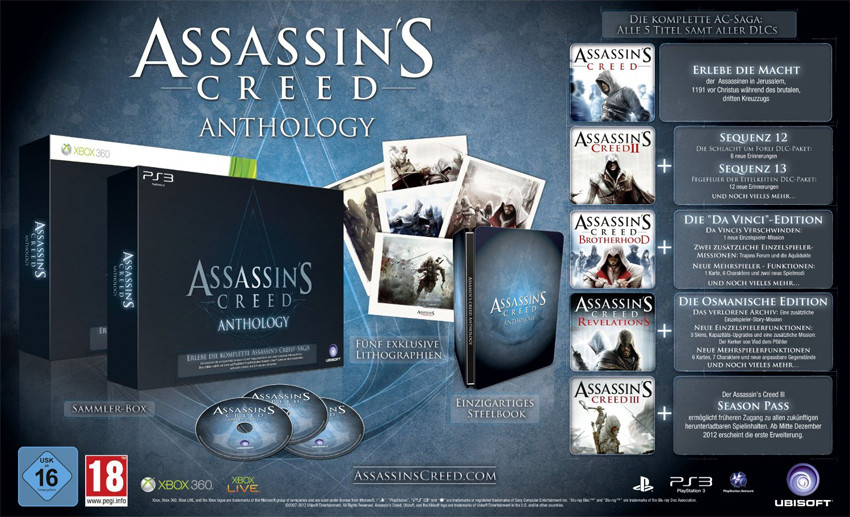 Assassin's Creed Anthology Assassin's Creed Anthology