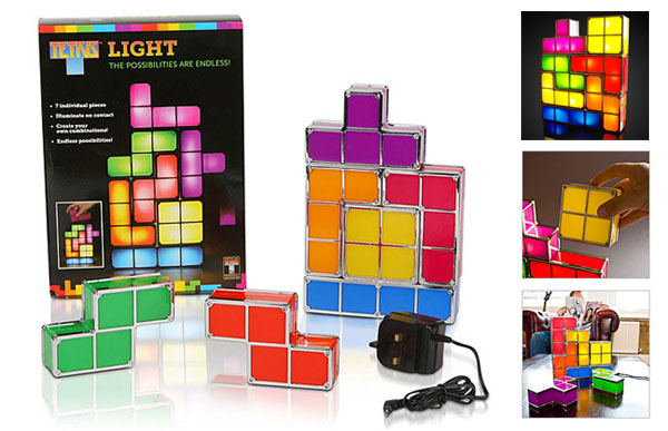 Lámpara Tetris