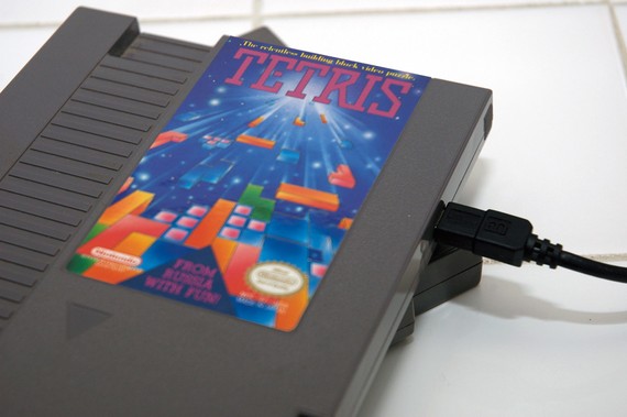 NES Hard Drive - Tetris
