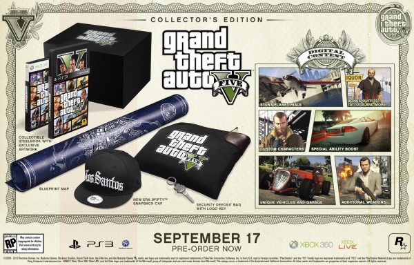 Grand Theft Auto V ediciones especiales 