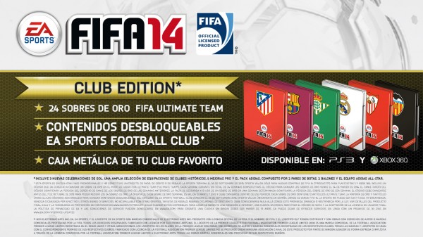 Club Edition de FIFA 14