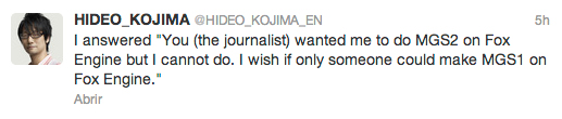 Hideo Kojima Hideo Kojima