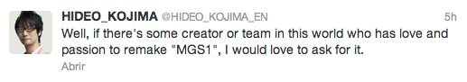 Hideo Kojima Hideo Kojima