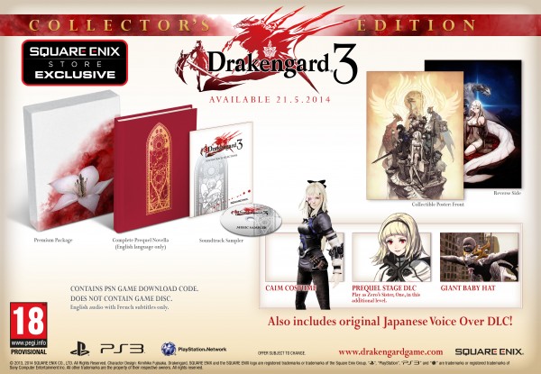 Edición coleccionista Drakengard 3 