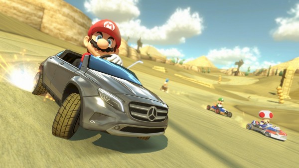 Mario Kart 8 Mercedes
