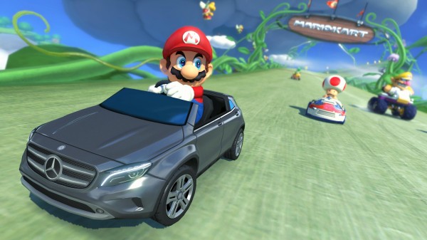 Mario Kart 8 Mercedes