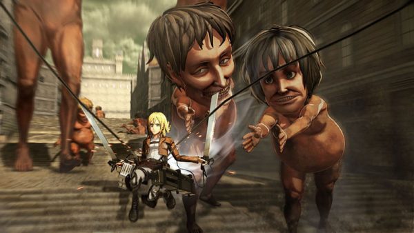 AOT Wings of Freedom, analisis, review, attack on titan analisis Shingeki no Kyojin omega force games videojuegos musou