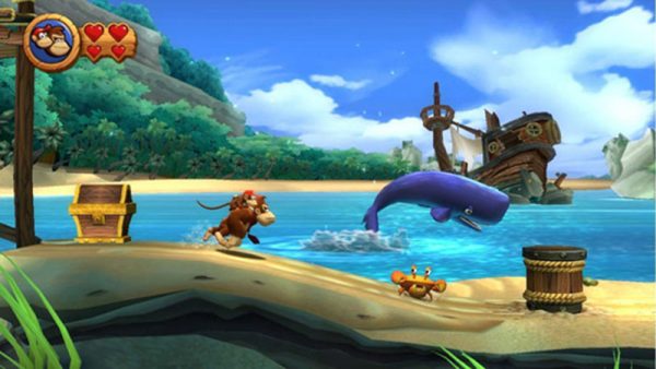 Donkey Kong Country Returns Wii juegos nintendo plataformas borntoplay