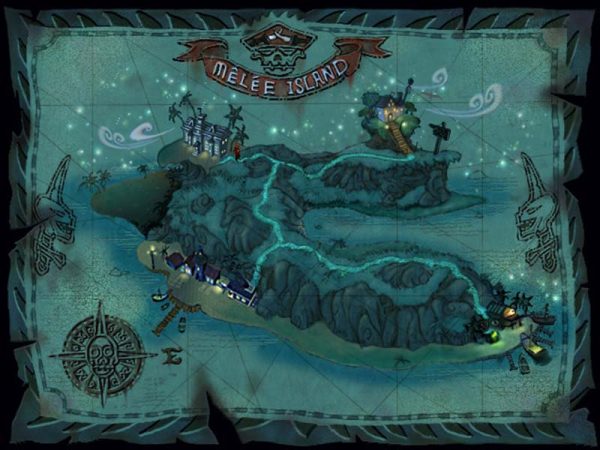 Melee island monkey island imagenes aventuras borntoplay