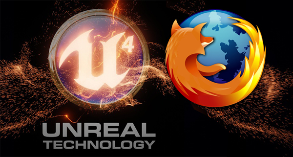 Unreal Engine 4 y Firefox