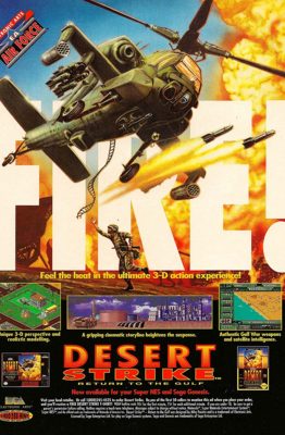 desertstrikereturntothegulf videojuegos retro megadrive soviet strike saga strike
