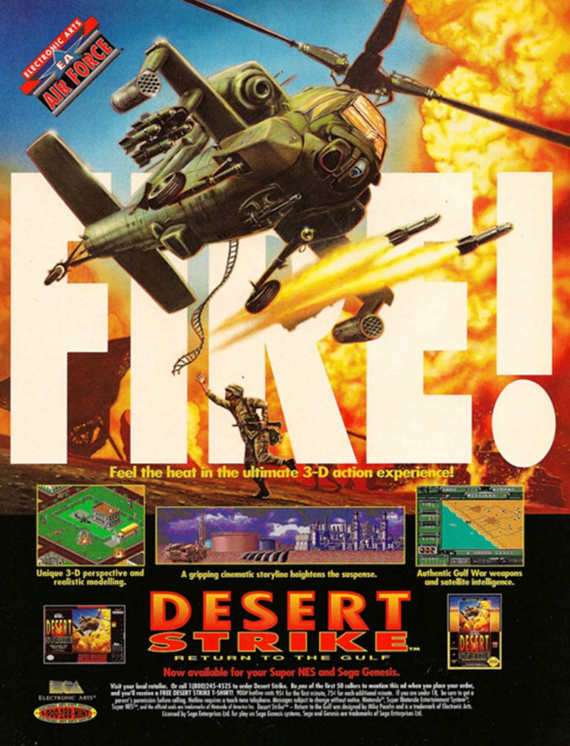 desertstrikereturntothegulf videojuegos retro megadrive soviet strike saga strike