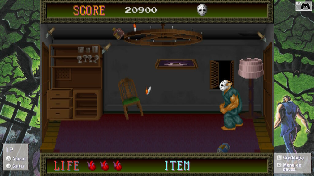 Splatterhouse: Terror y Gore de los 90