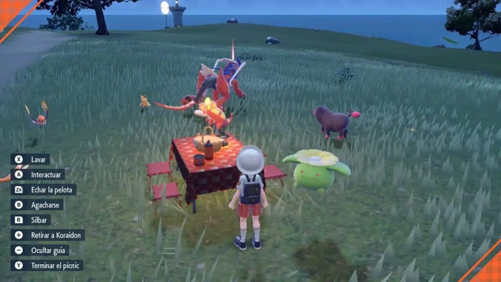 Pokémon Escarlata Púrpura picnic BornToPlay.es