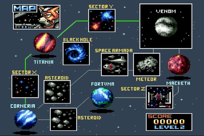 Starwing en Super Nintendo
